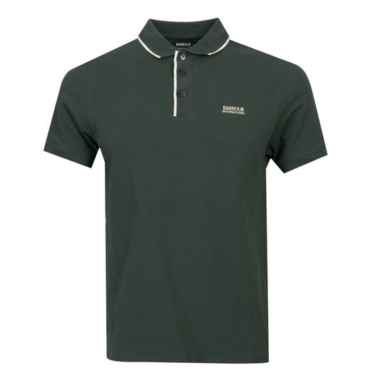 Barbour International Moor Polo Shirt - Forest River