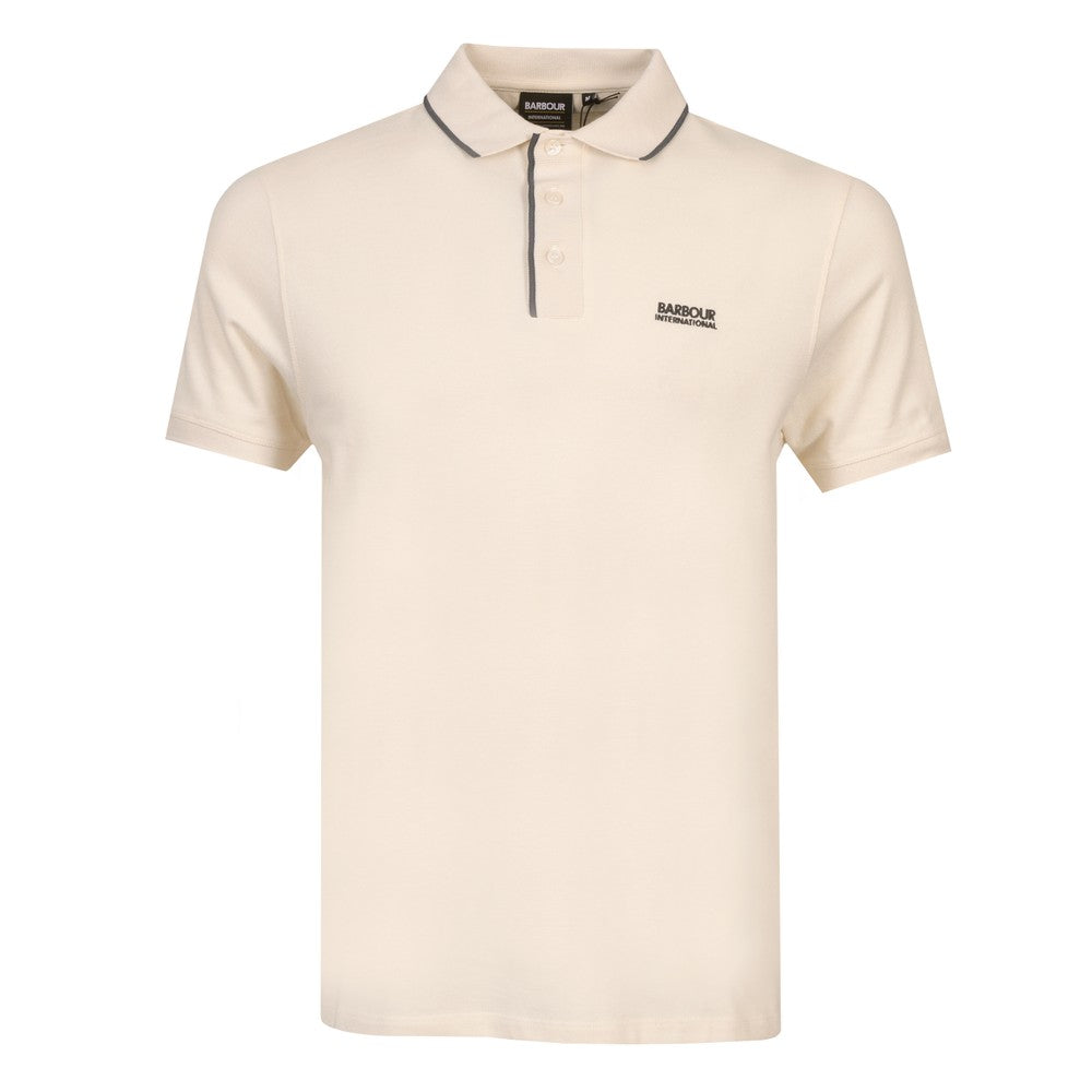 Barbour International Moor Polo Shirt - Dove Grey