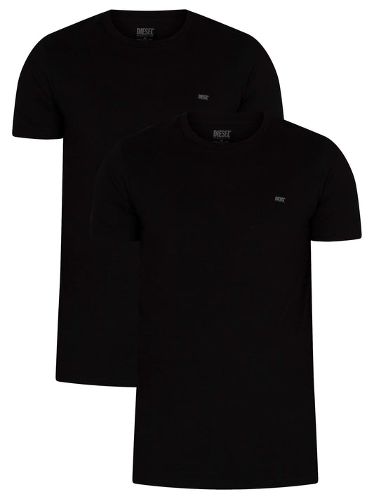 Diesel Umtee Randal Twopack T-Shirts - Black