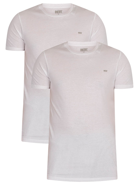 Diesel Umtee Randal Twopack T-Shirts - White