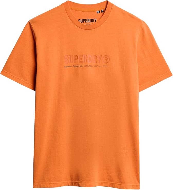 Superdry Utility Sport Graphic T-Shirt - Rusted Orange