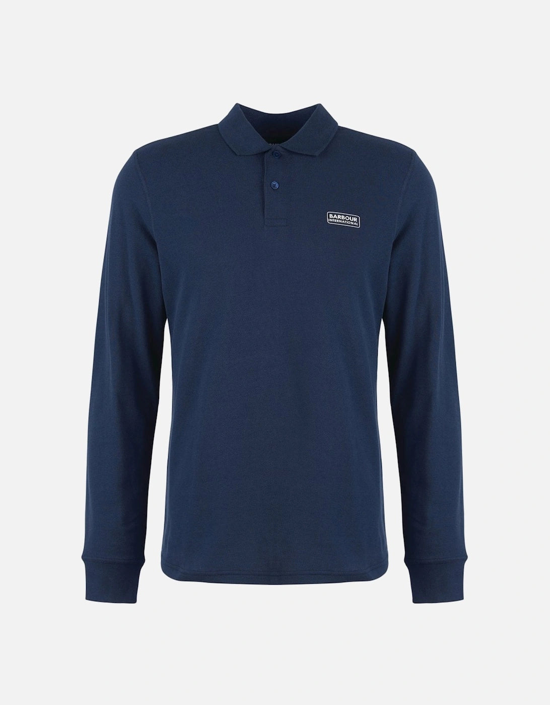 Barbour International Long Sleeve Polo - International Navy