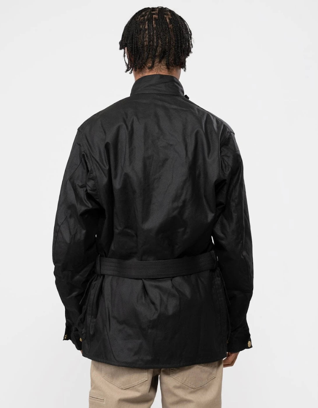 Barbour International Wax Jacket - Black