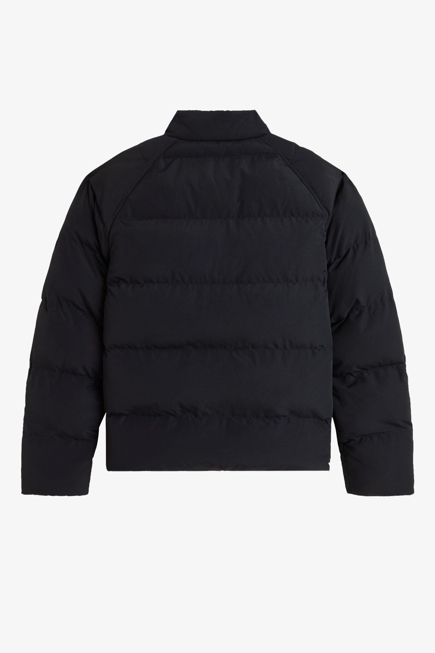 Fred Perry J1309 Raglan Sleeve Padded Jacket - Black