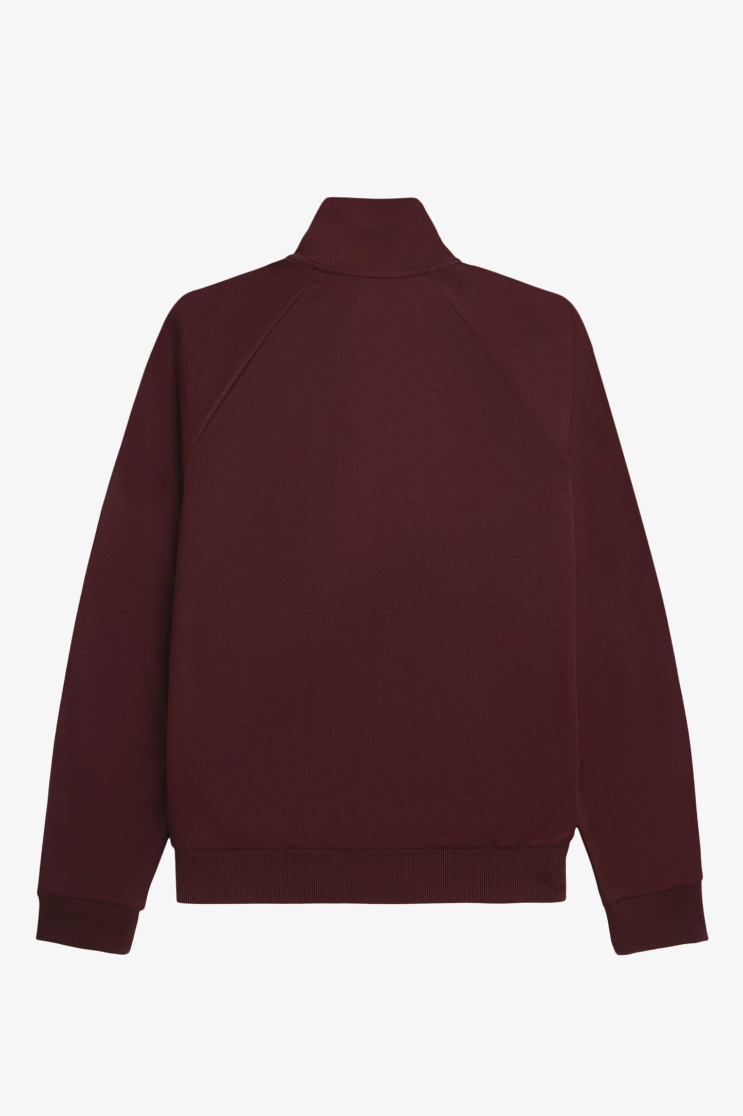 Fred Perry J1319 Argyle Track Jacket - Oxblood