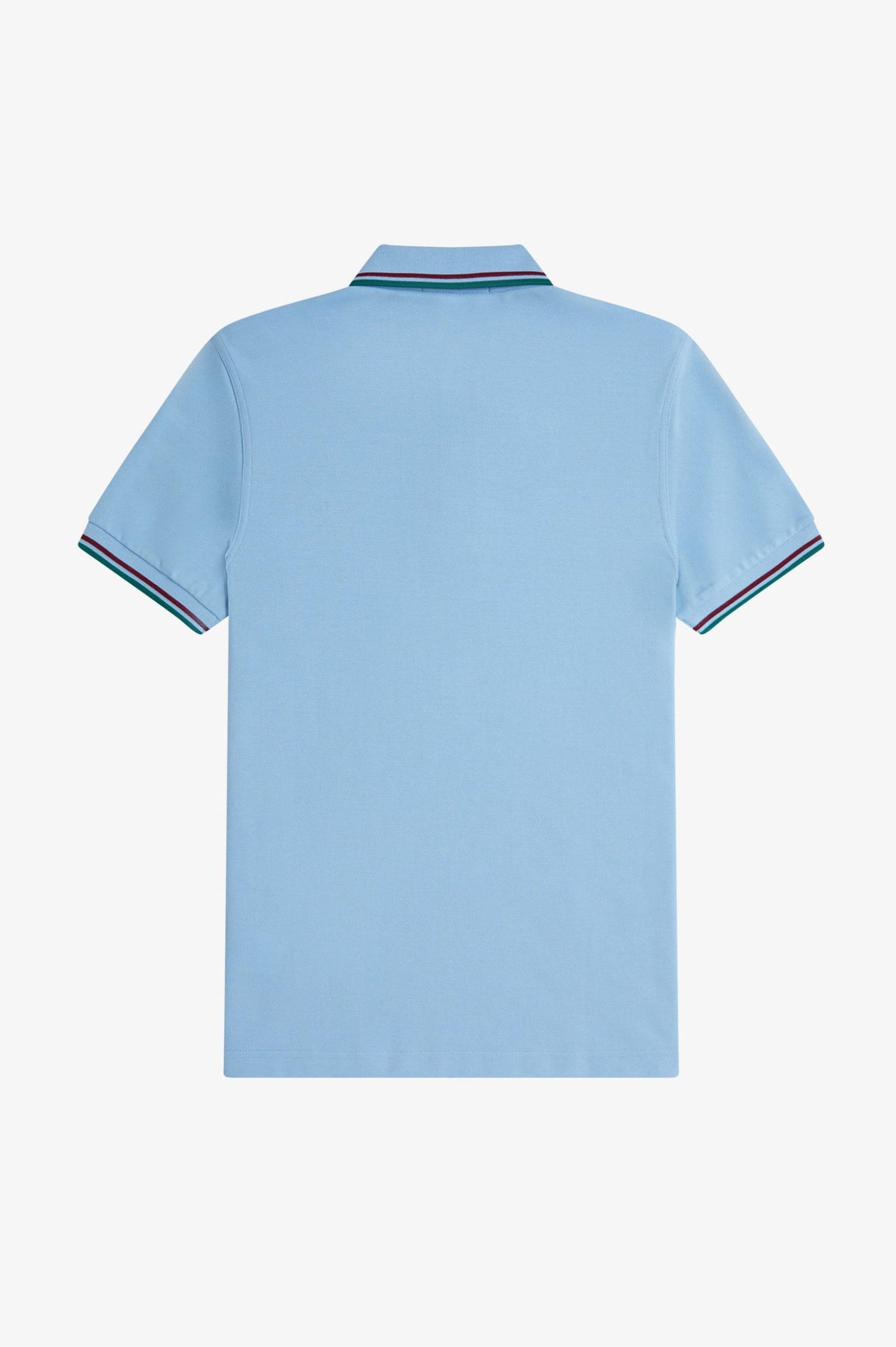 Fred Perry M3600 Twin Tipped Polo Shirt - Track Blue/Burnt Red/Sport Green