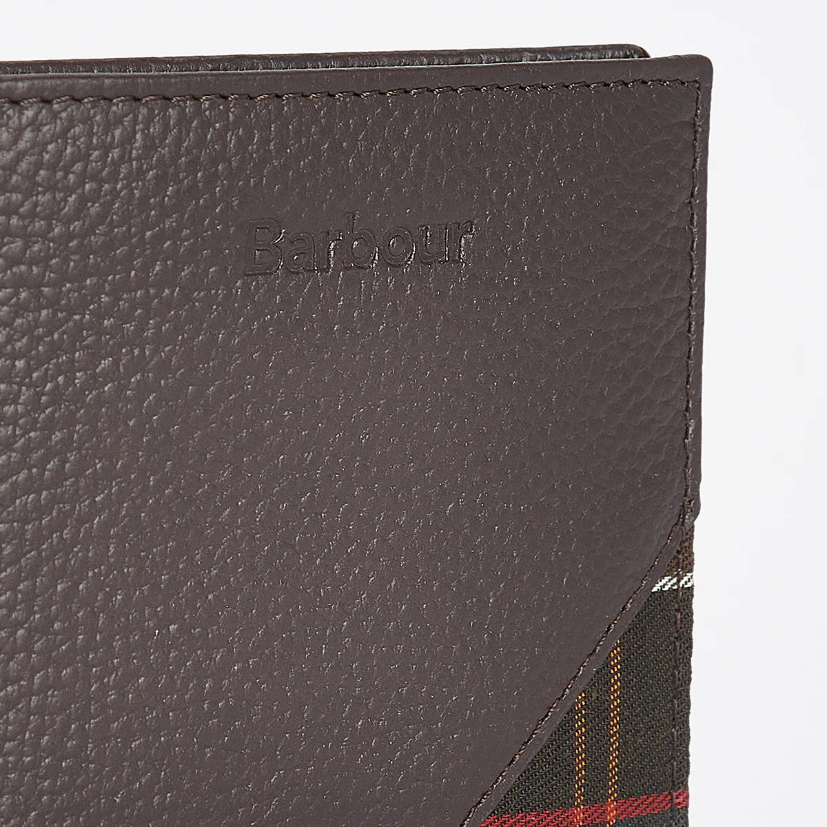 Barbour Tarbert Leather Wallet - Chocolate Brown