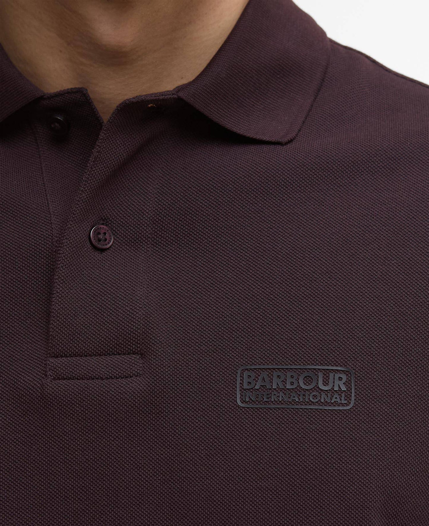 Barbour International Essential Polo Shirt - Java Red