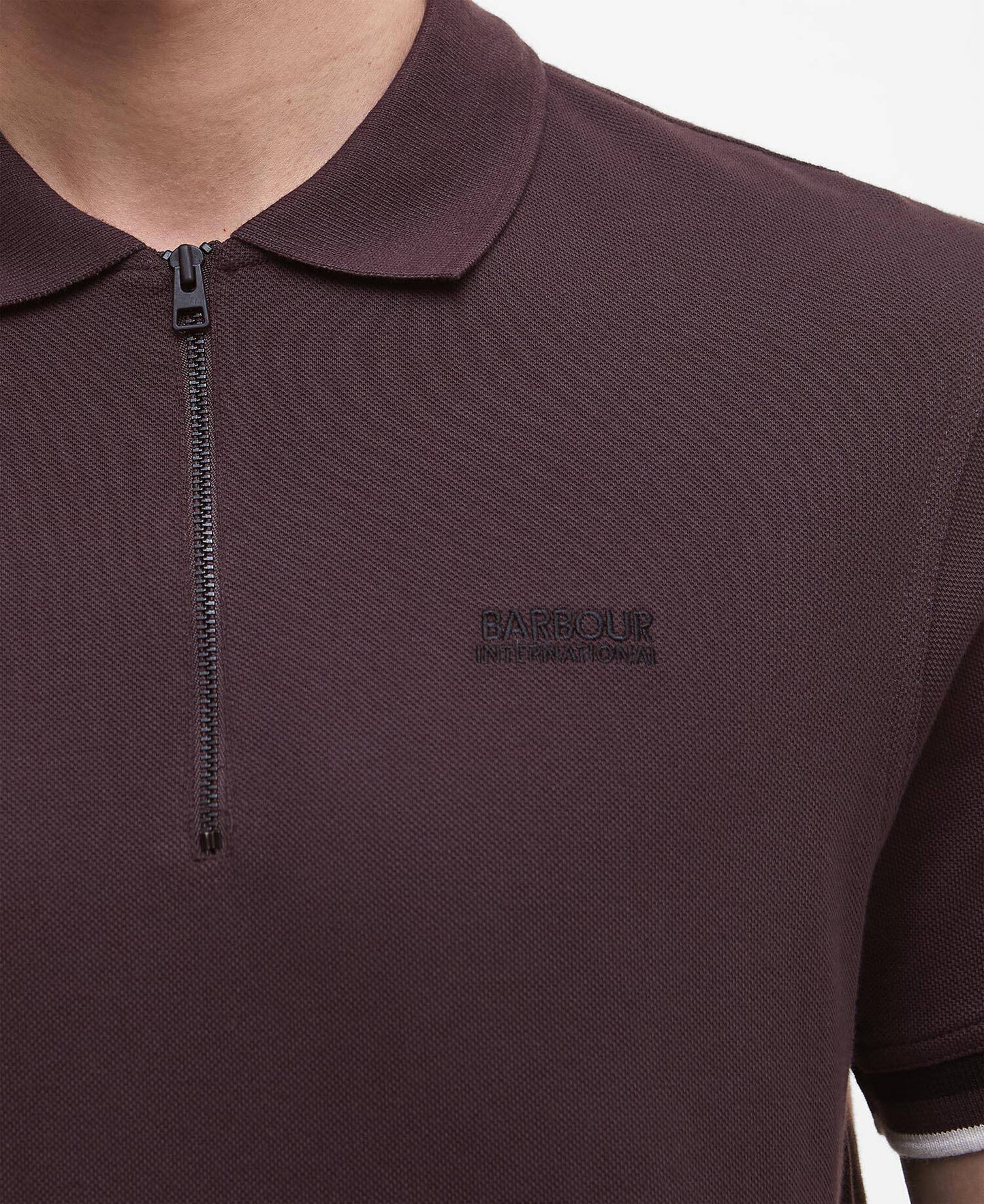Barbour International Buxton Polo Shirt - Java Red