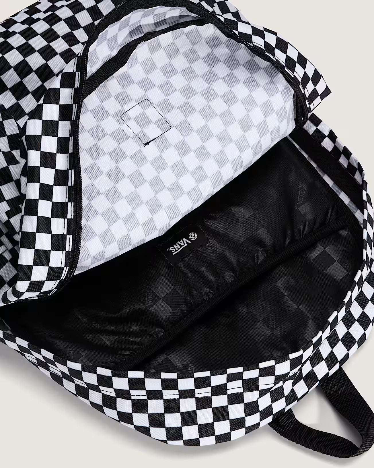Vans Old Skool Check Backpack - White