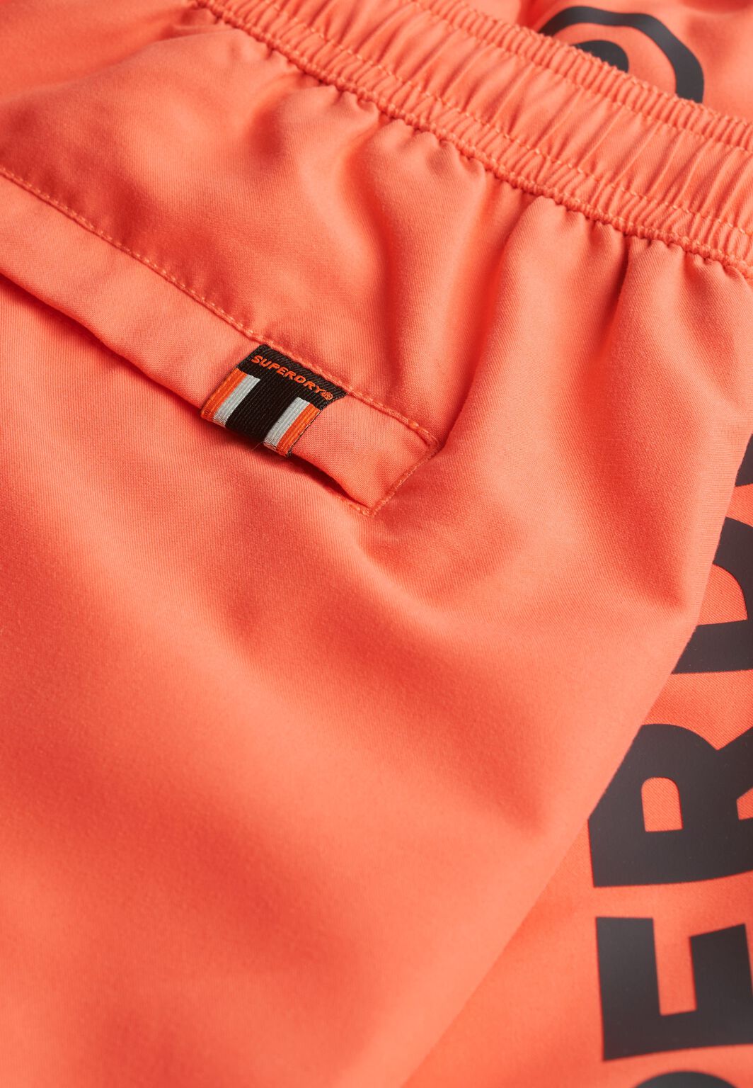 Superdry Sport Graphic 17 Swim Shorts - Hot Coral