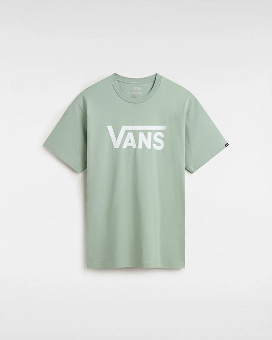 Vans Classic T-Shirt - Iceberg Green / White