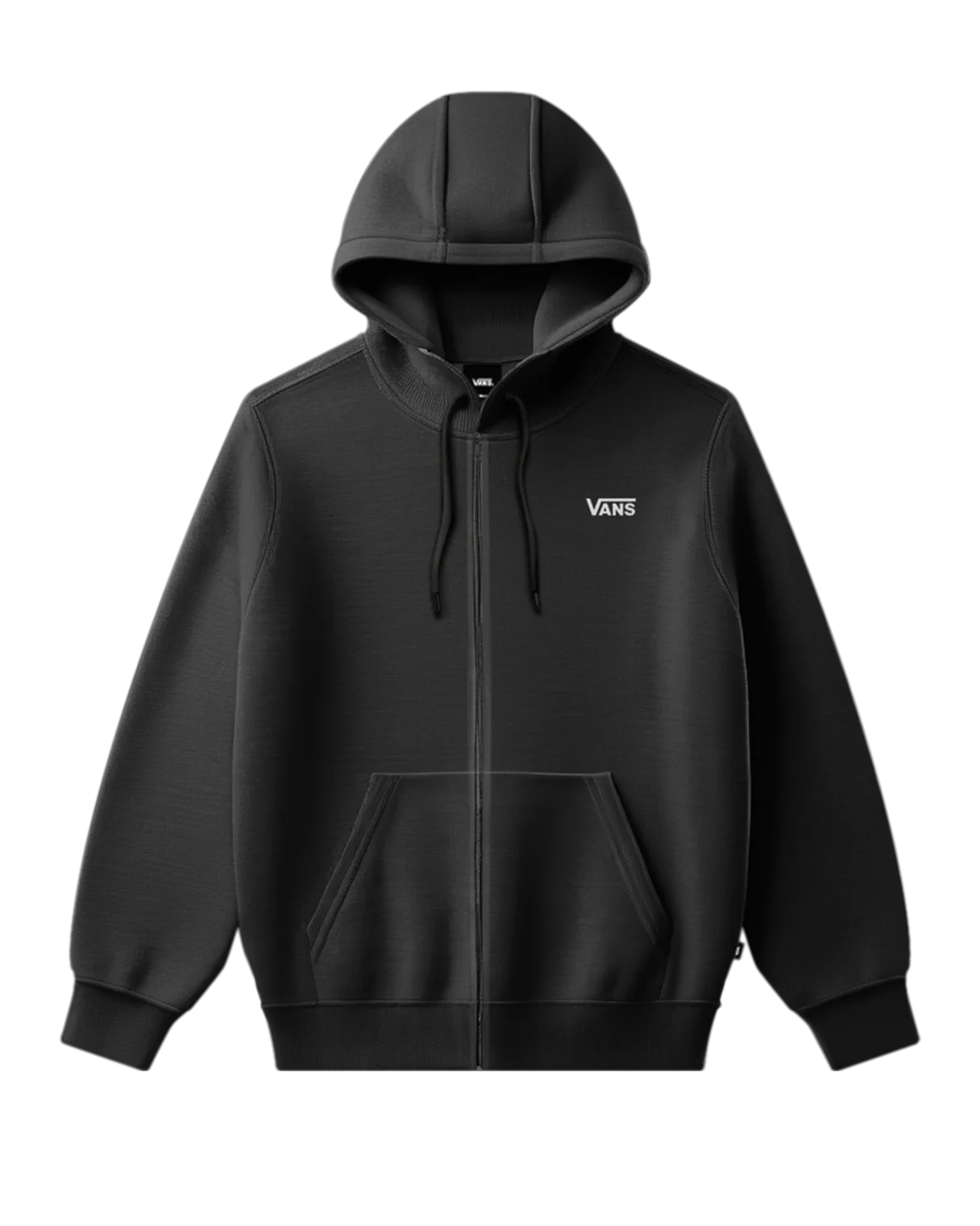 Vans Left Chest Full Zip Hoodie - Black