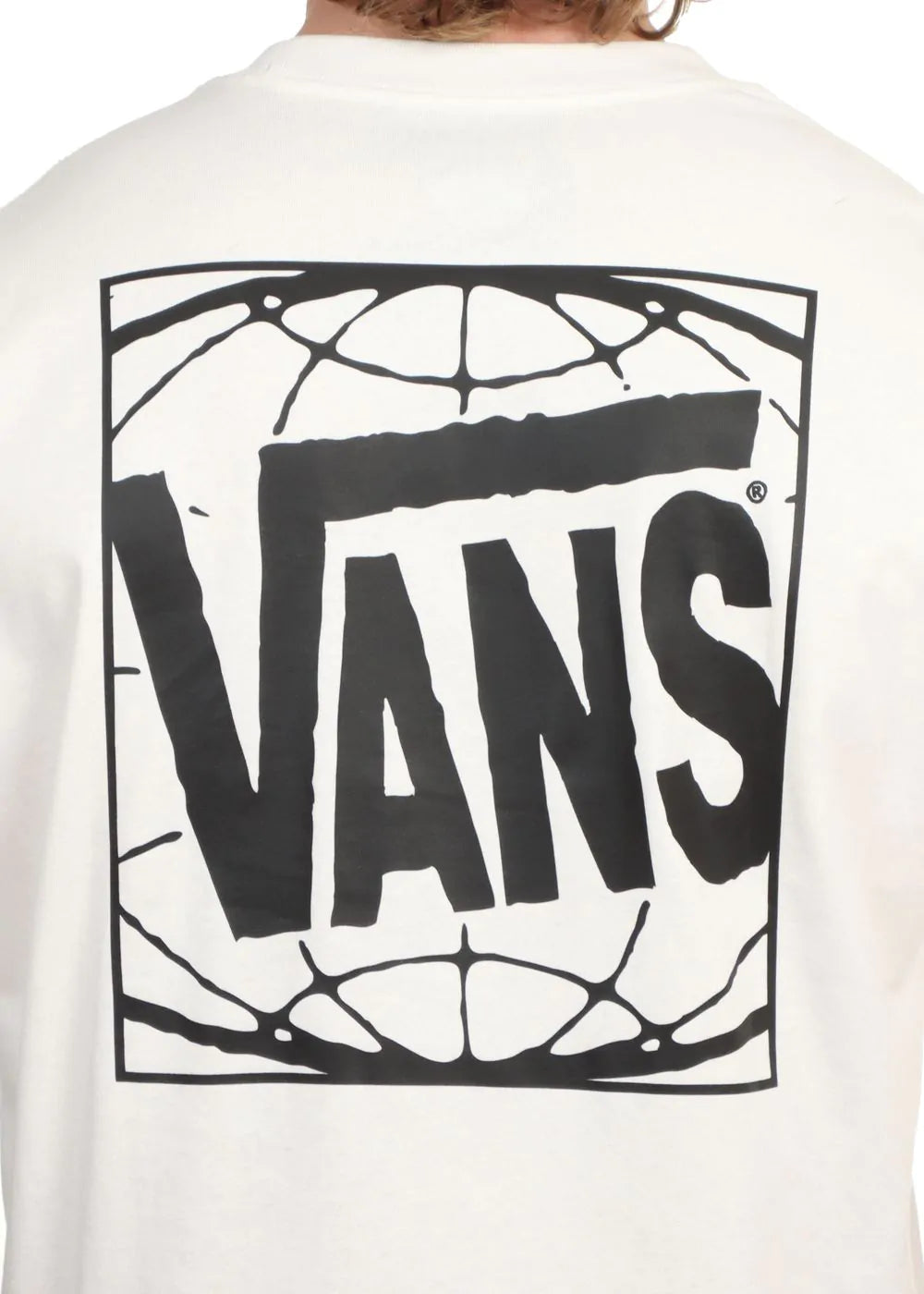 Vans Wide Loose S/S T-Shirt - Marshmallow