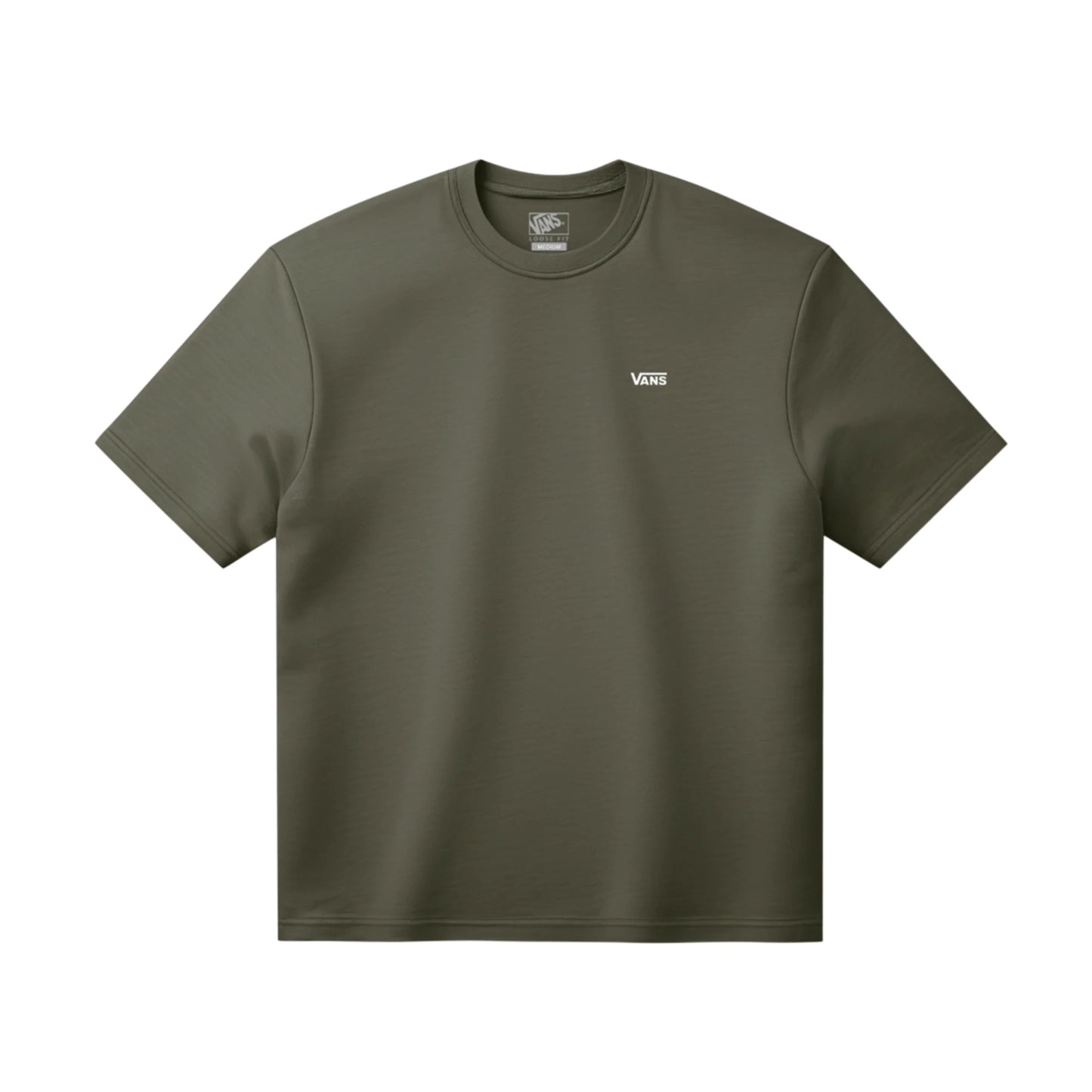 Vans Left Chest S/S T-Shirt - Mossy Olive