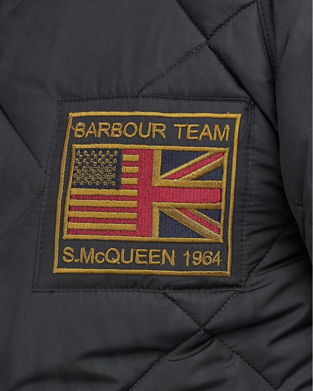 Barbour International Steve Mcqueen Quilted Merchant Jacket - Black