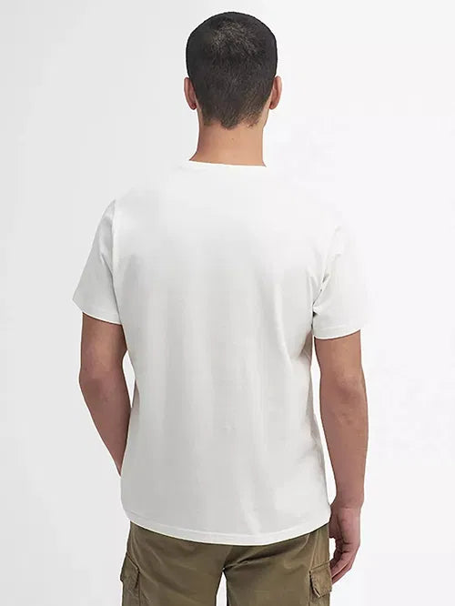 Barbour Raceway Graphic T-Shirt - Whisper White