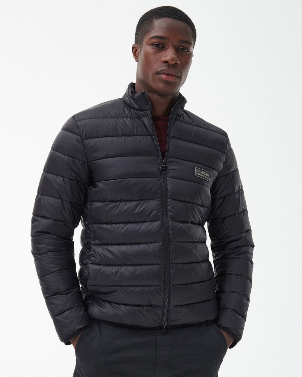 Barbour International Tourer Reed Quilt Jacket - Black