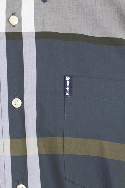 Barbour Tartan 12 Tailored Shirt - Sage
