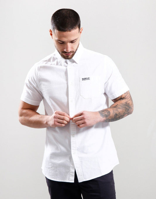 Barbour International S/S Kinetic Shirt - White