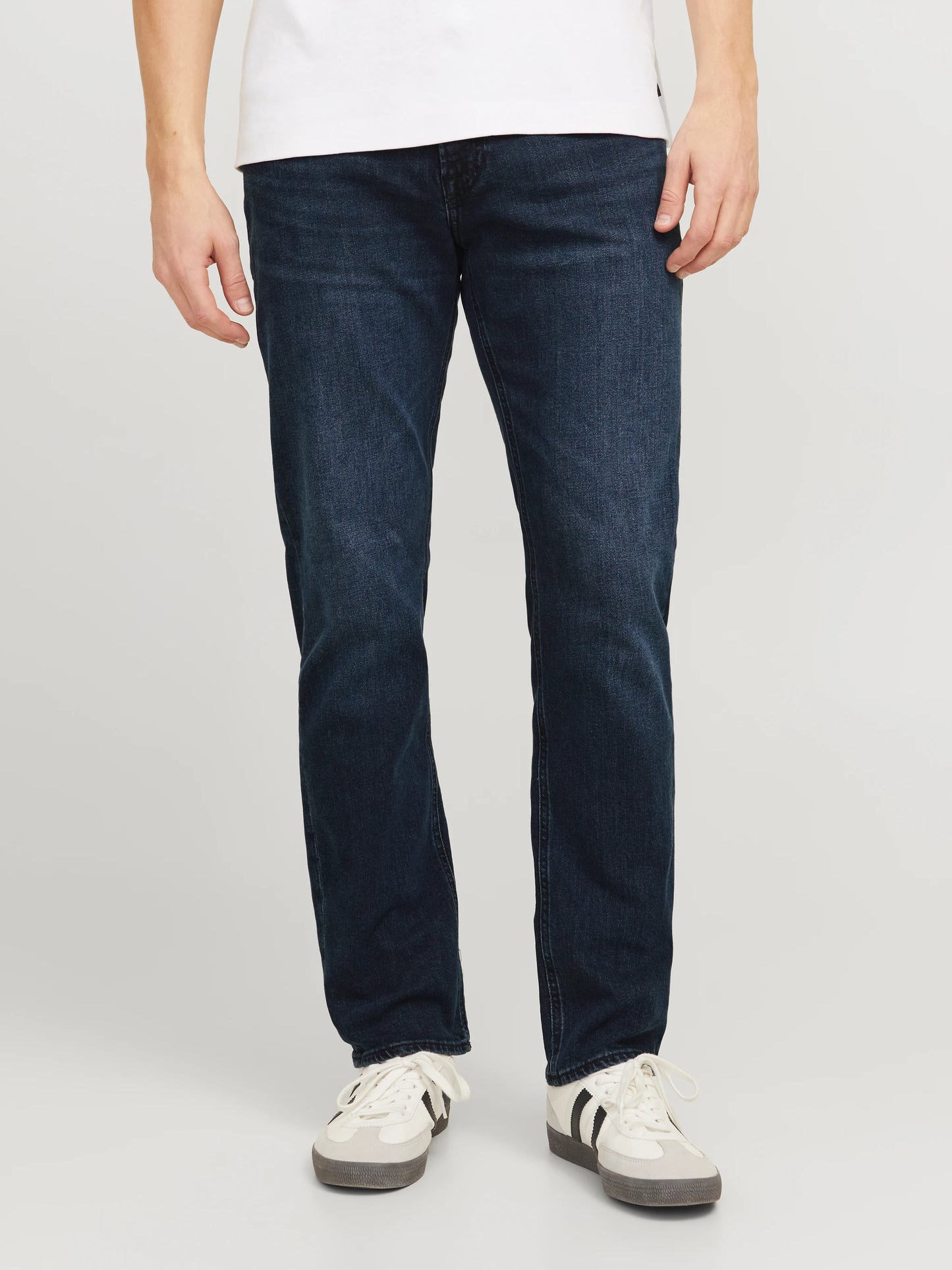 Jack&Jones Clark 300 Regular Fit Jeans - Blue/Blue Denim