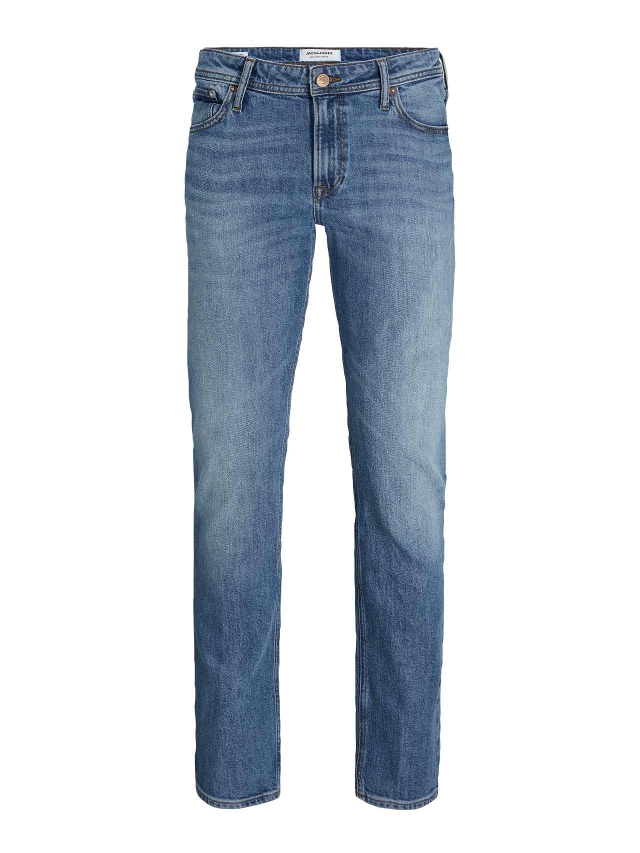 Jack&Jones Clark 416 Regular Fit Jeans - Blue/Blue Denim