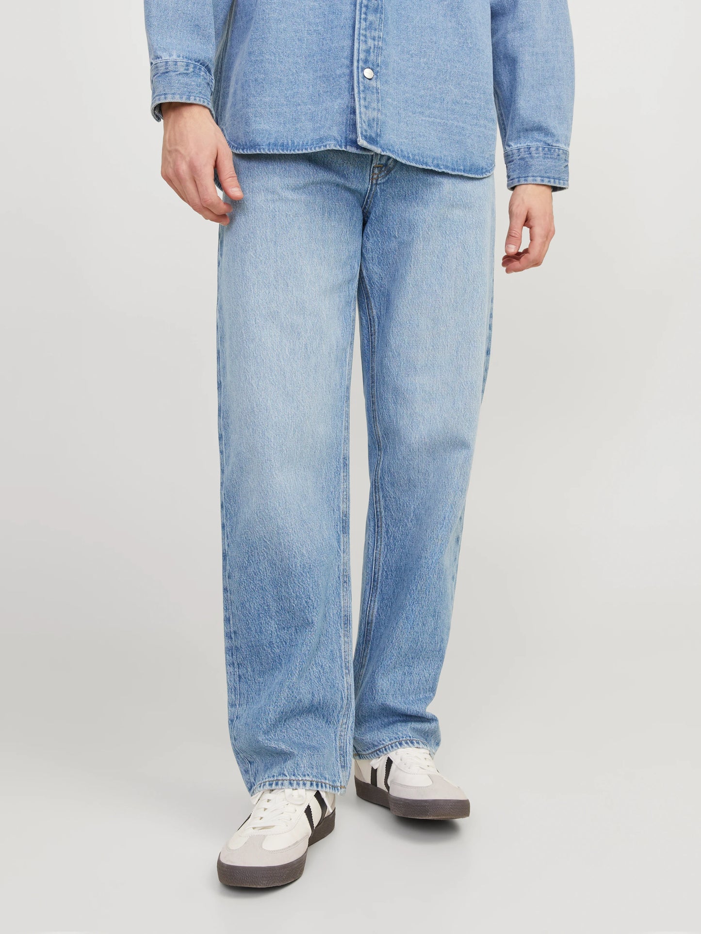 Jack&Jones Eddie 326 Loose Fit Jeans - Blue/Blue Denim