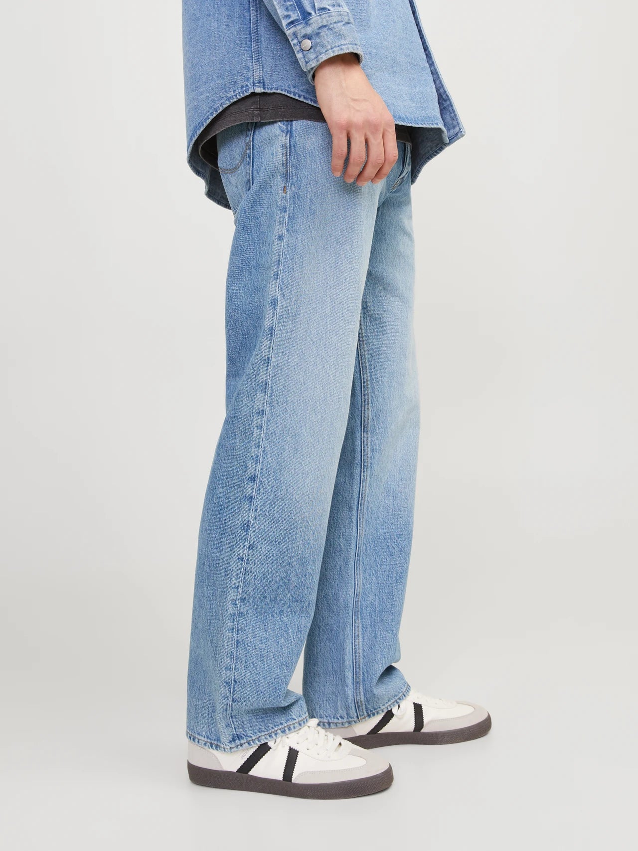 Jack&Jones Eddie 326 Loose Fit Jeans - Blue/Blue Denim