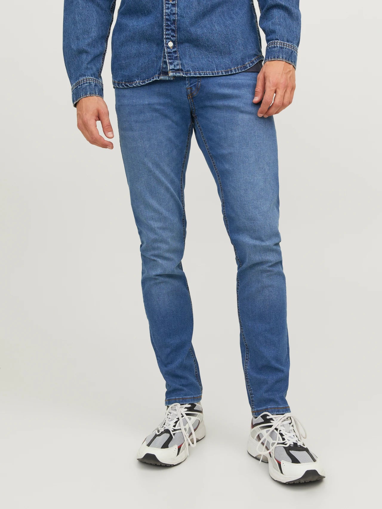 Jack&Jones Glenn 223 Slim Fit Jeans - Blue/Blue Denim