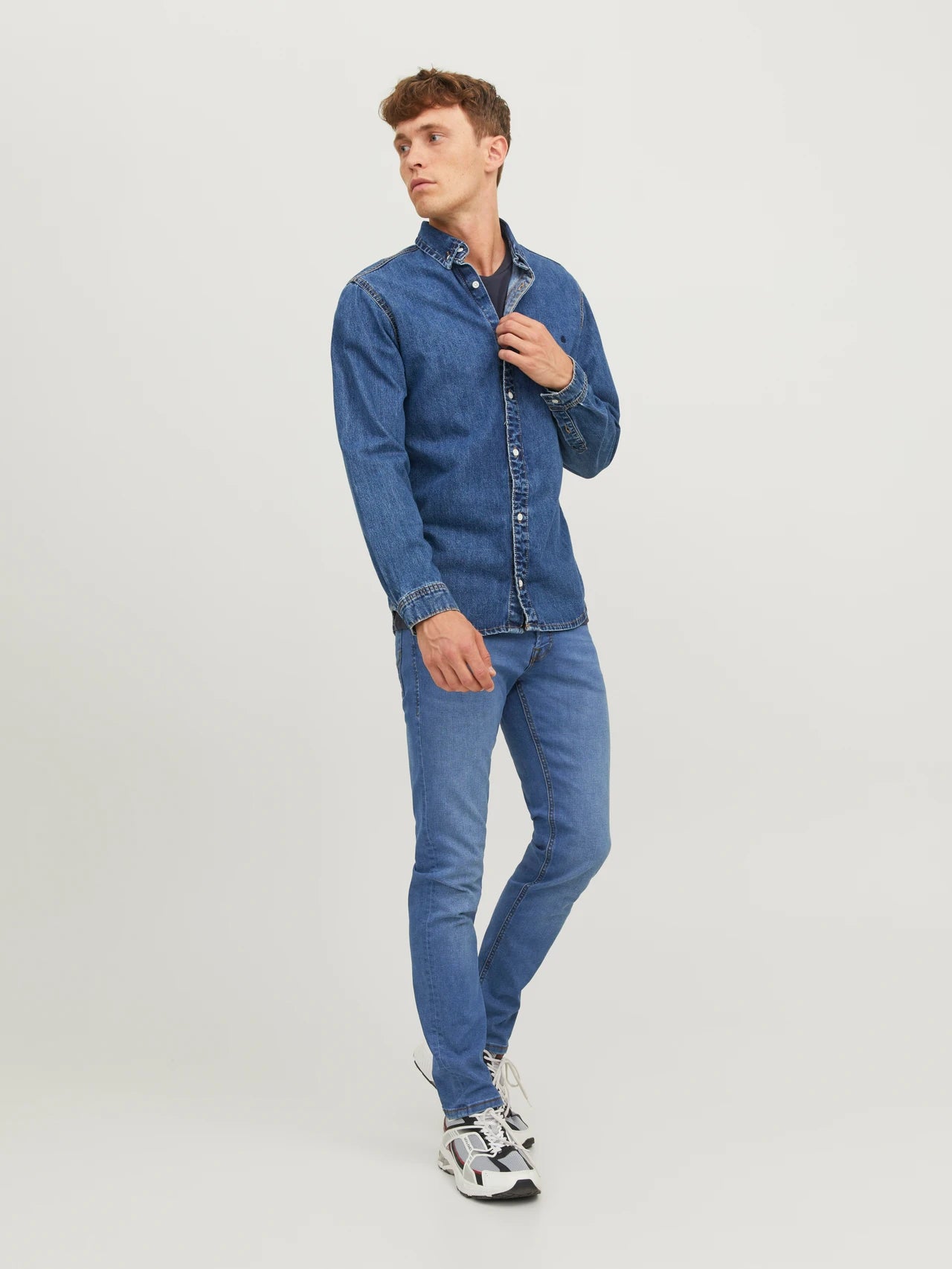 Jack&Jones Glenn 223 Slim Fit Jeans - Blue/Blue Denim