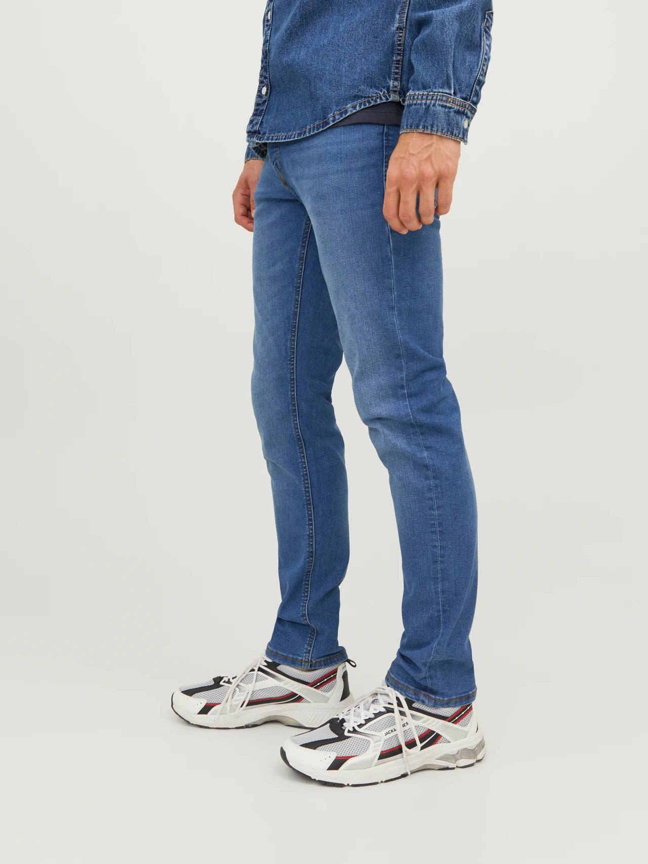 Jack&Jones Glenn 223 Slim Fit Jeans - Blue/Blue Denim