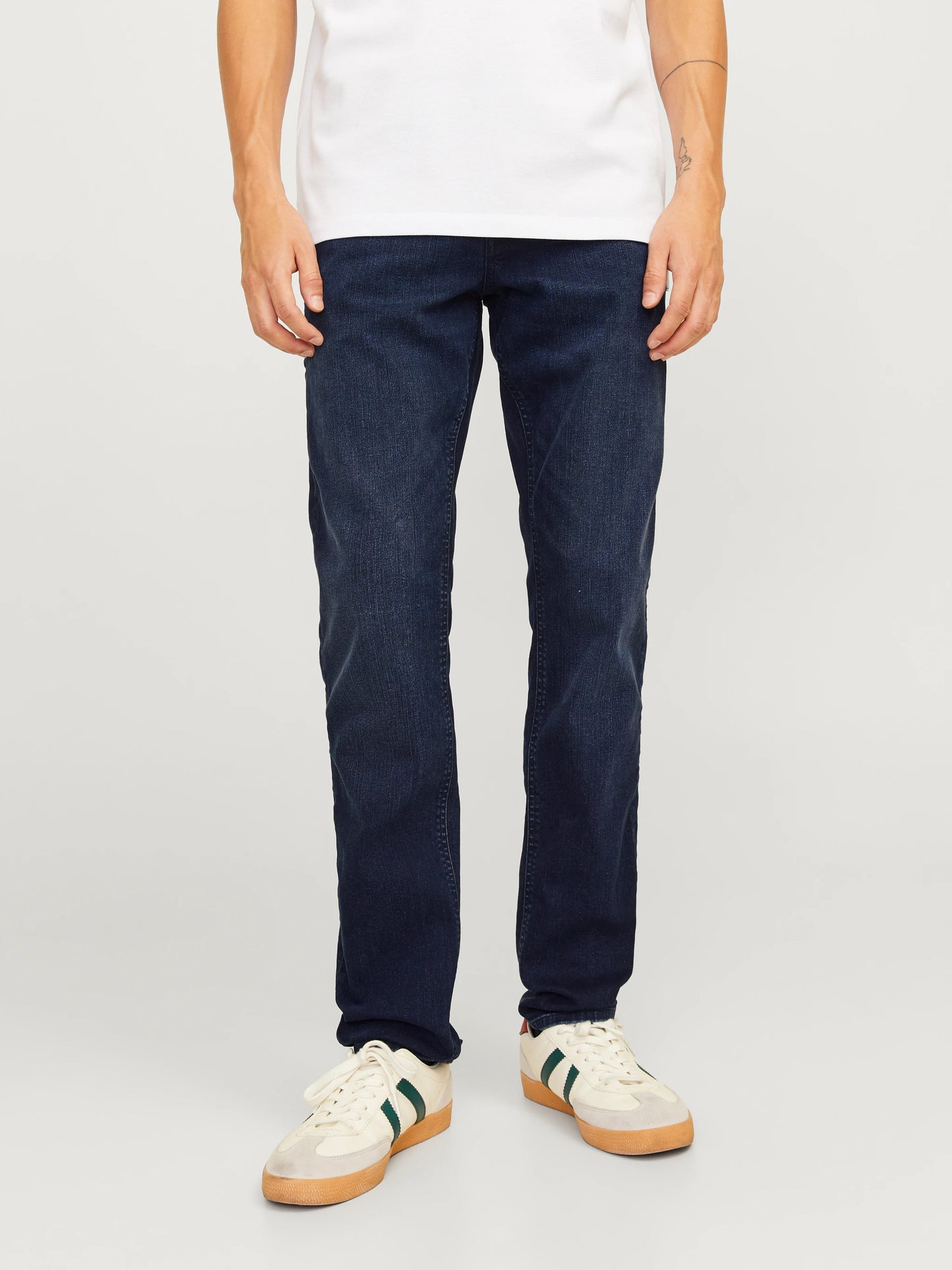 Jack&Jones Glenn 260 Slim Fit Jeans - Blue/Blue Denim