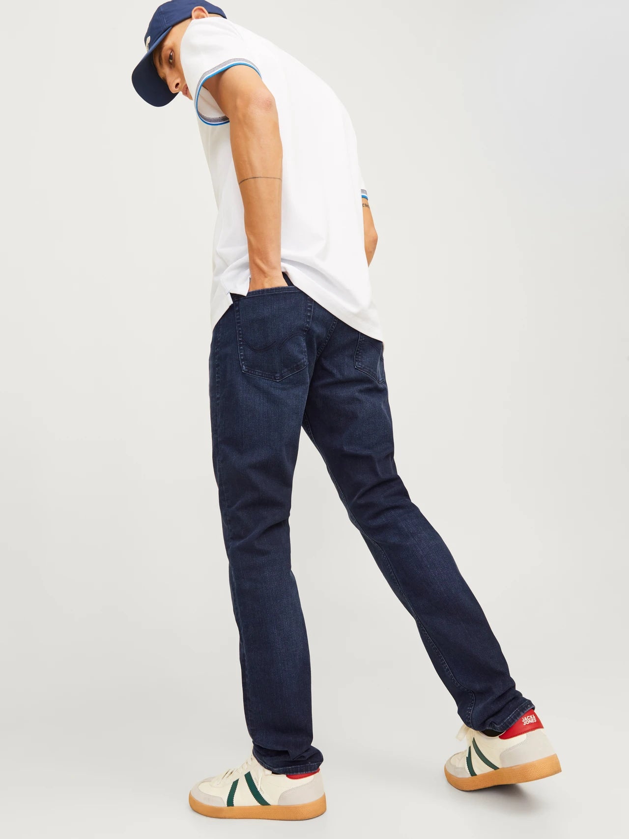 Jack&Jones Glenn 260 Slim Fit Jeans - Blue/Blue Denim
