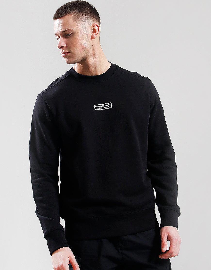 Marshall Artist Siren Crew Neck Sweat - Black