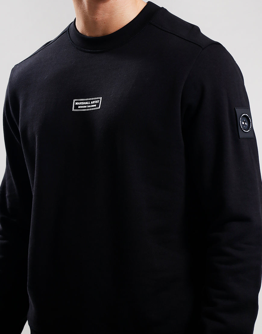 Marshall Artist Siren Crew Neck Sweat - Black