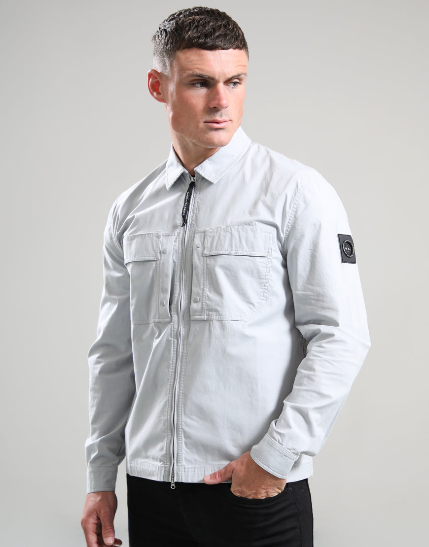 Marshall Artist Stratton Overshirt - Ghost Grey