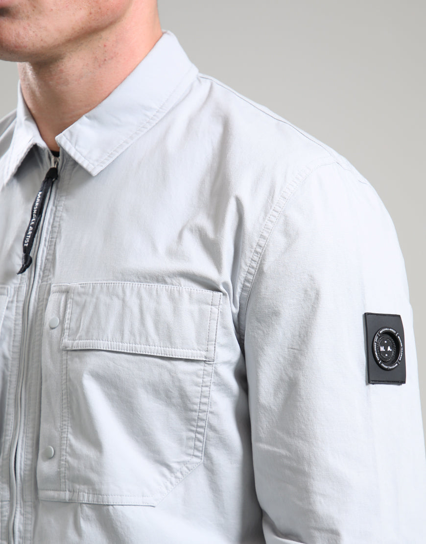 Marshall Artist Stratton Overshirt - Ghost Grey