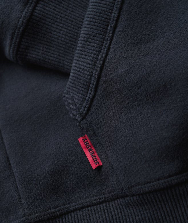 Superdry Essential Logo Zip Hoodie HB - Eclipse Navy
