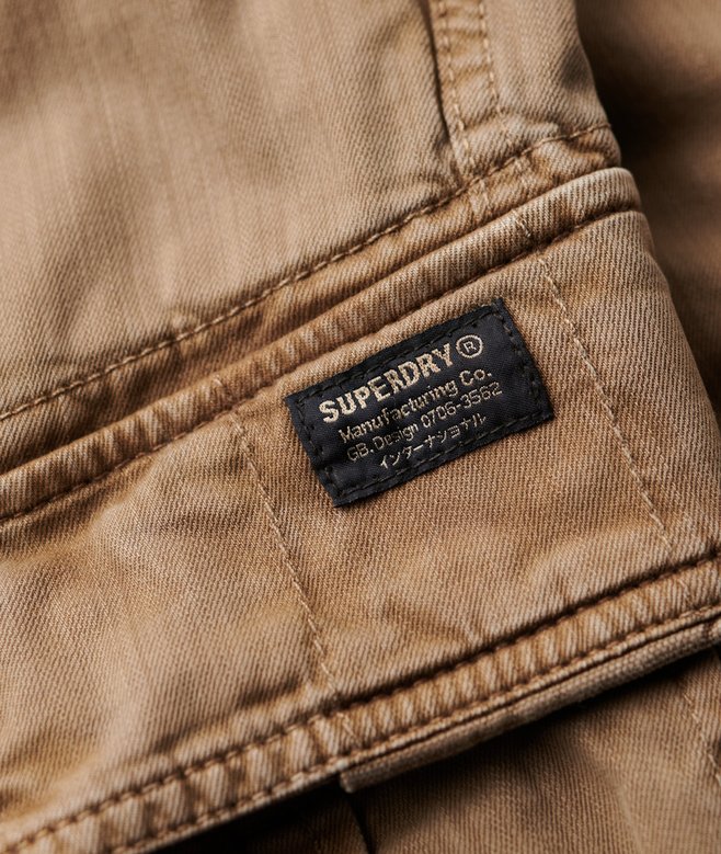 Superdry Core Cargo Shorts - Tan Khaki