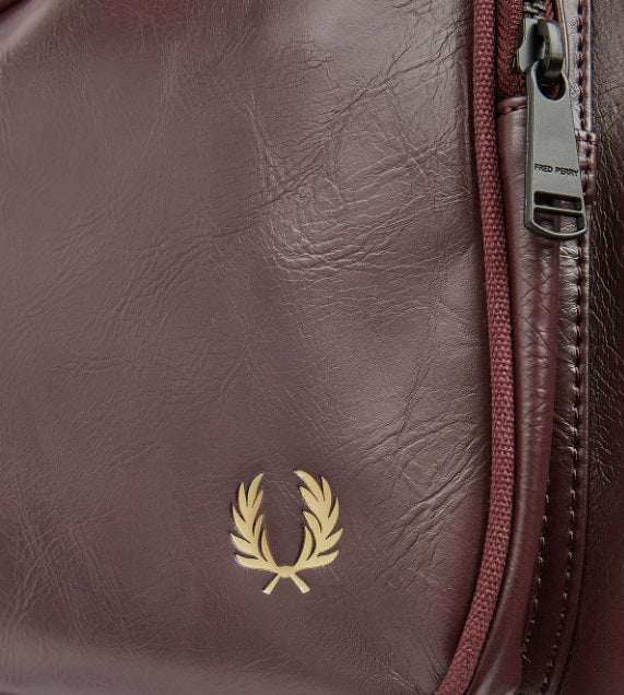 Fred Perry Tonal PU Holdall Bag - Port