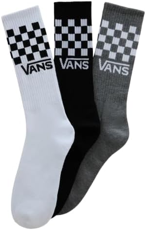 Vans Classic Check Crew Socks - Pack of 3