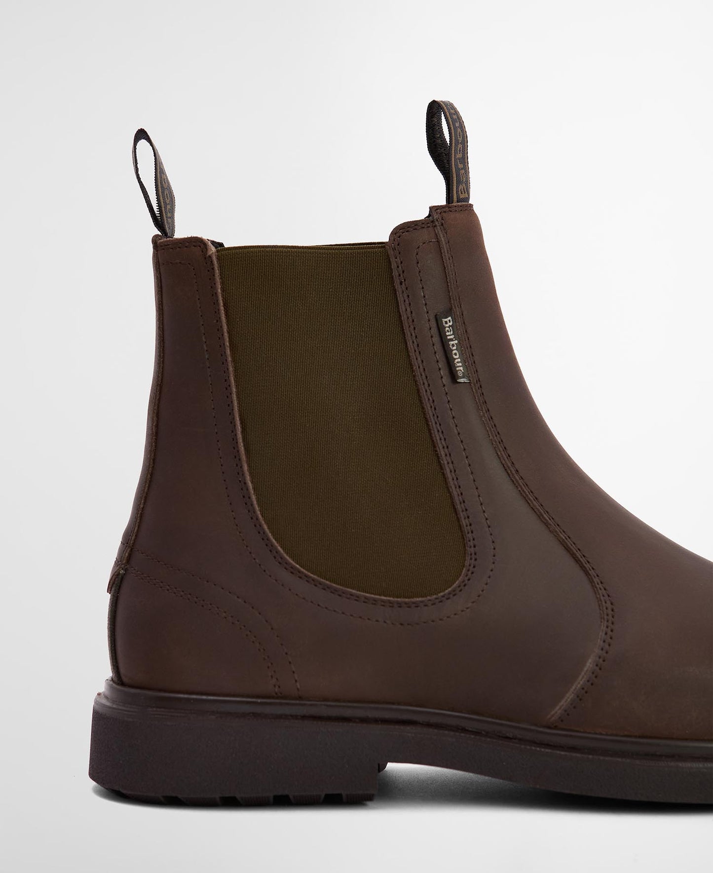 Barbour Hale Chelsea Boots - Dark Brown