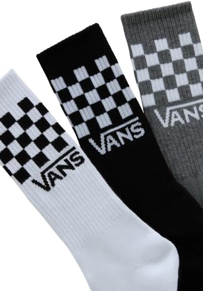 Vans Classic Check Crew Socks - Pack of 3
