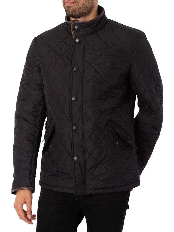 Barbour Powell Quilt Jacket - Navy