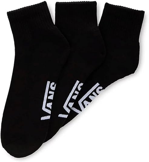 Vans Men's Socks 3 Pack - Black