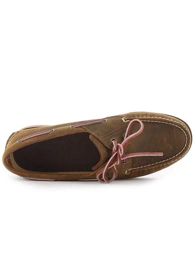 Timberland Classic Boat Shoes - Brown Full Grain