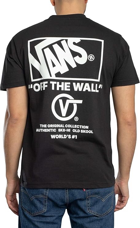 Vans Stacked Hi SS T-Shirt - Black