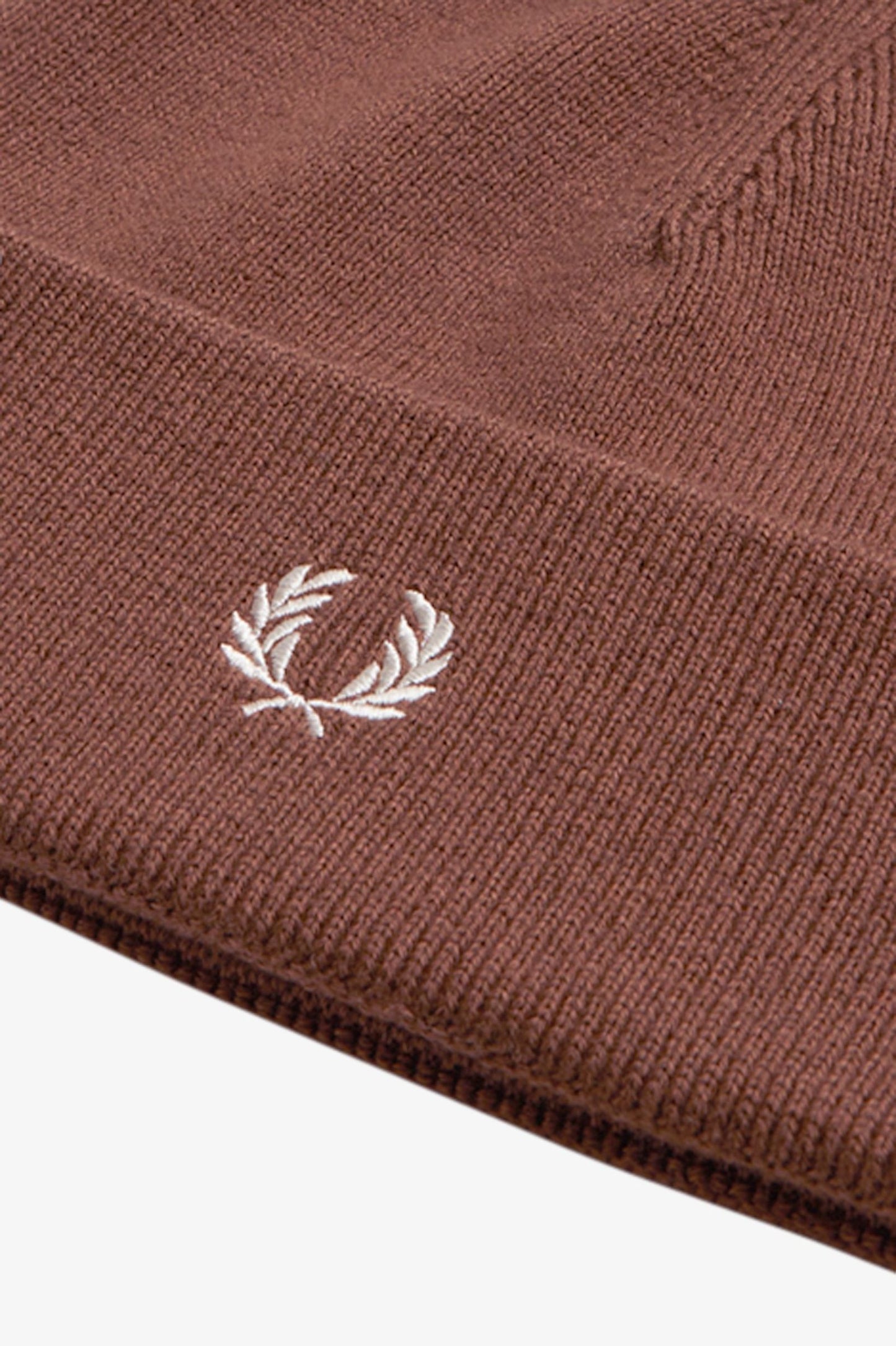 Fred Perry Classic Beanie - Whisky Brown/Porridge Marl