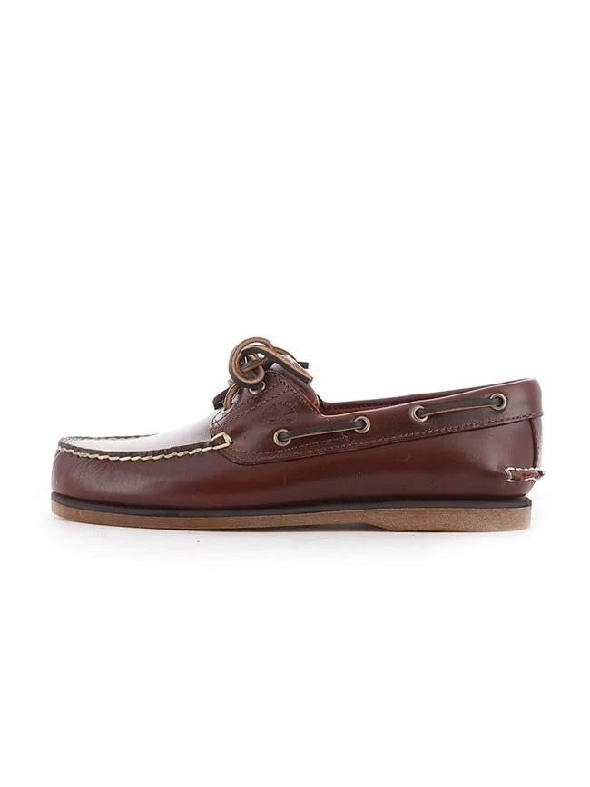 Timberland Classic Boat Shoes - Brown Full Grain