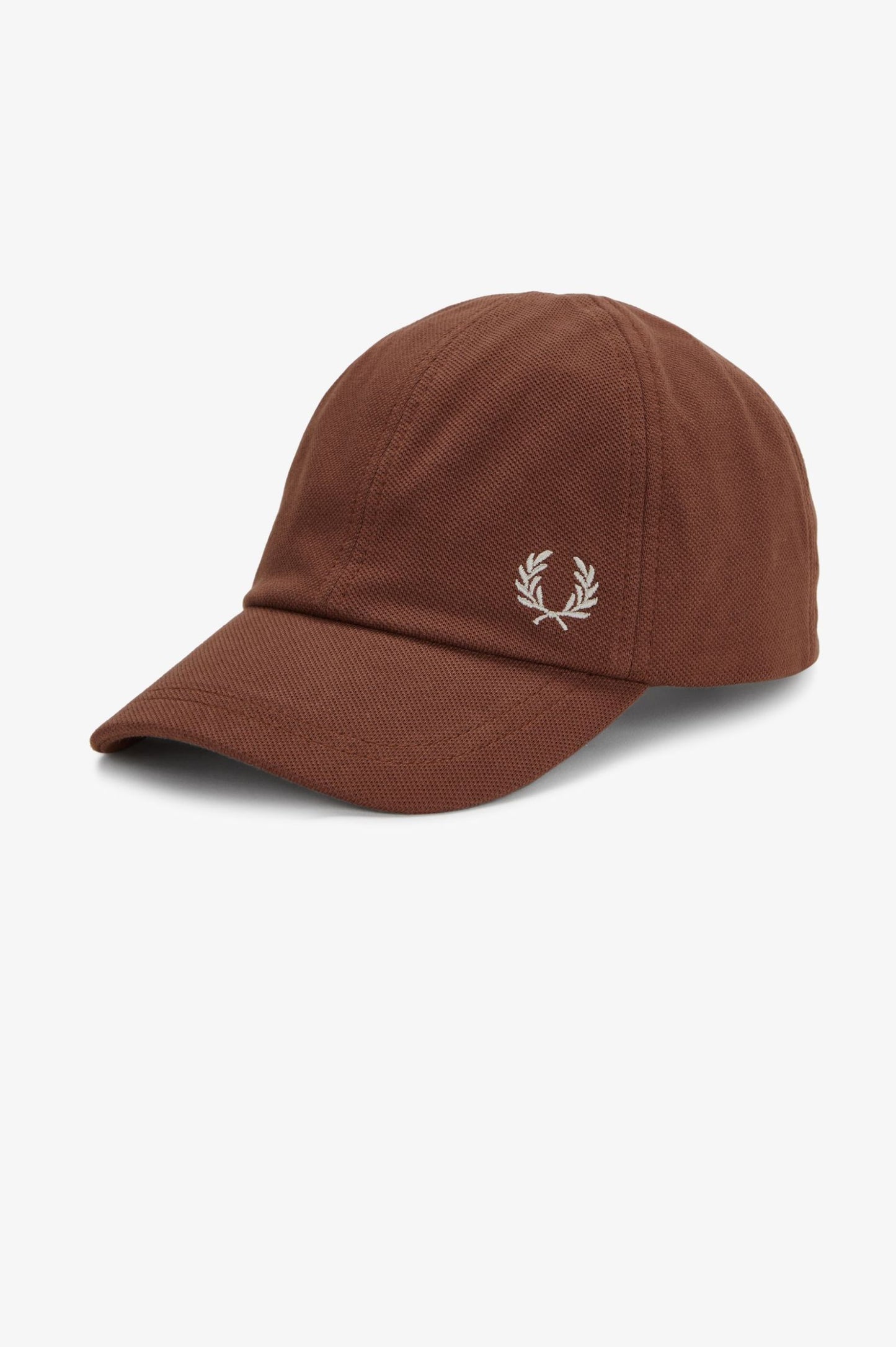 Fred Perry Pique Classic Cap - Whisky Brown/Porridge Marl